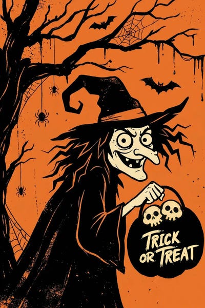 Canvas Print: Which Witch Is Which by Austin Arthouse Co. - thumbnail