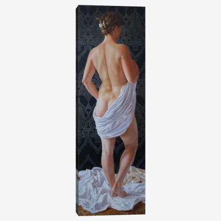 Nude Standing Model Canvas Print #AAZ10} by Arthur Anokhin Canvas Art Print