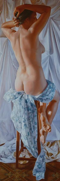 Draped In Realism: Sunlight by Arthur Anokhin