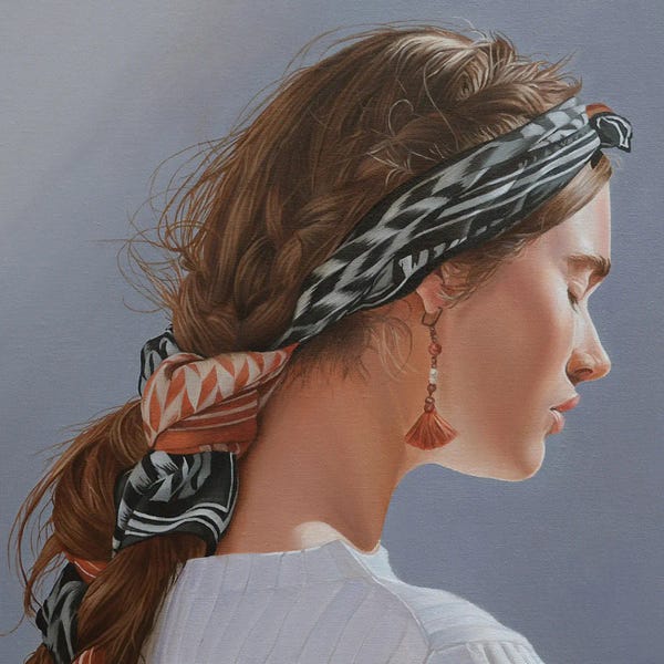 Hyperreal Portraits: Portrait by Arthur Anokhin