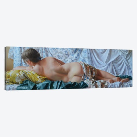 Nude Model Back Canvas Print #AAZ9} by Arthur Anokhin Canvas Artwork