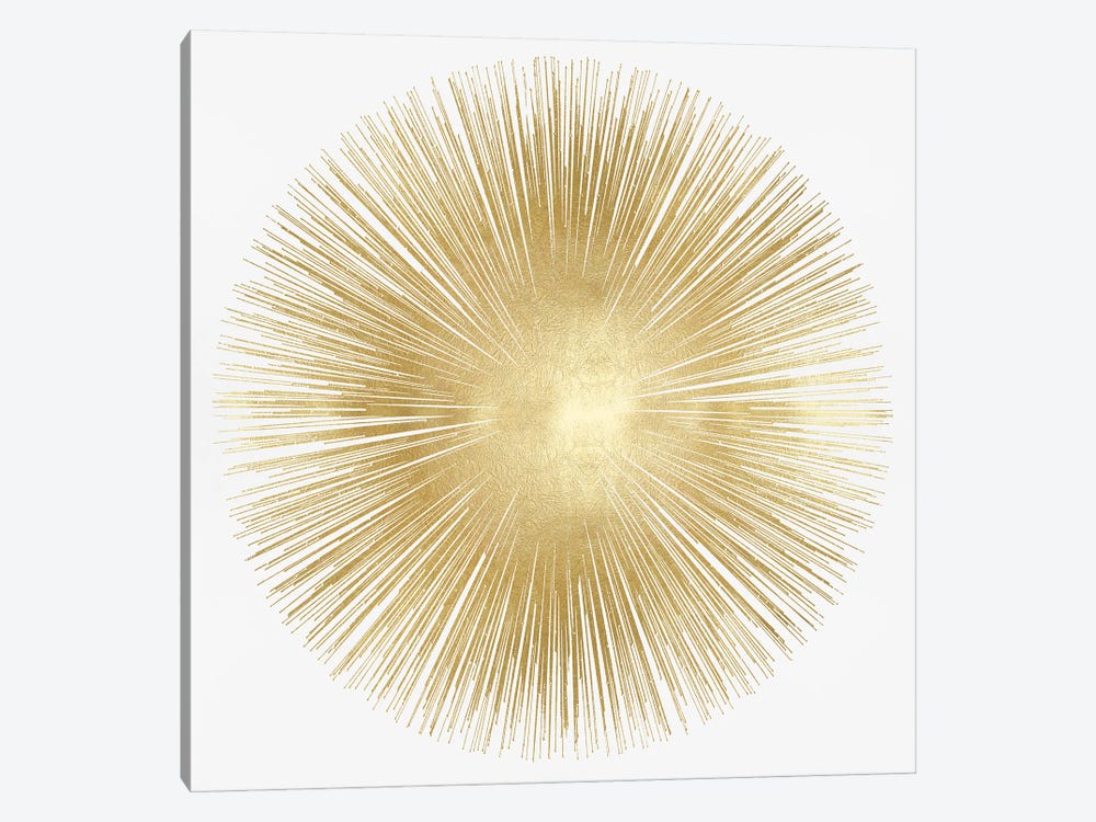 Sunburst Soft Gold I by Abby Young 1-piece Canvas Wall Art