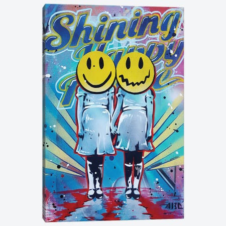 Shining Happy People Canvas Print #ABC15} by AbcArtAttack Canvas Art Print