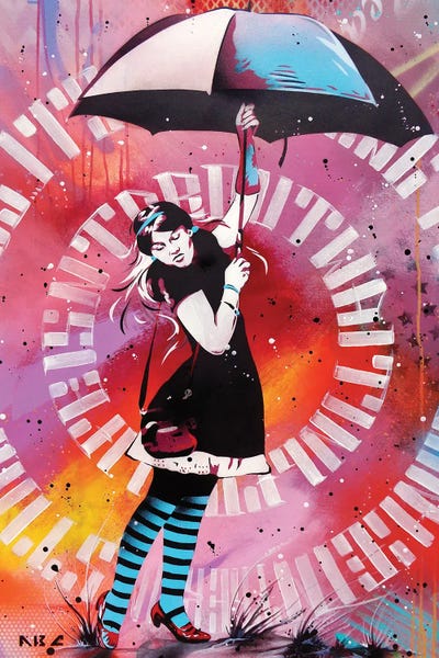 Waiting For The Storm by AbcArtAttack metal wall art