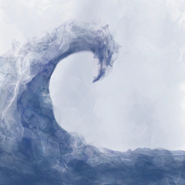 Ethreal Wave by Angela Bawden wall art