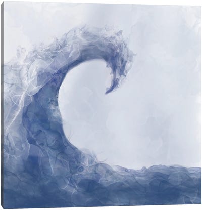 Ethreal Wave Canvas Art Print - Angela Bawden