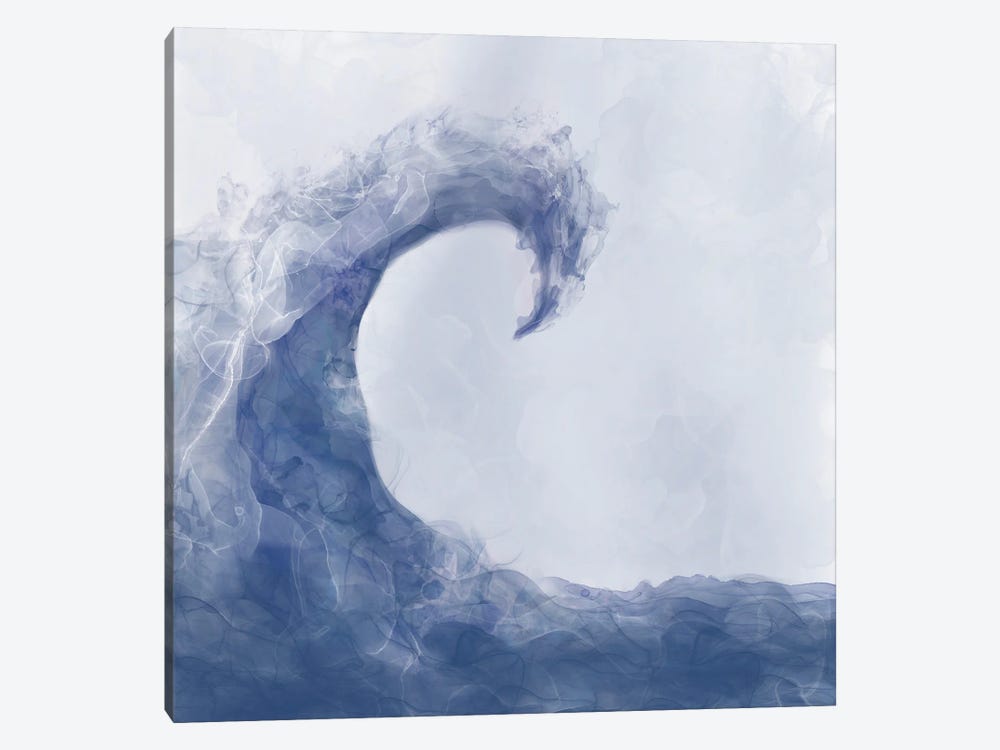 Ethreal Wave by Angela Bawden 1-piece Canvas Artwork