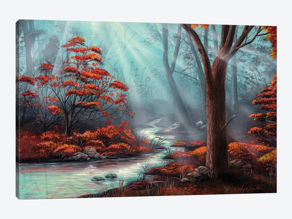 Serenity Forest by Angela Bawden 1-piece Canvas Art