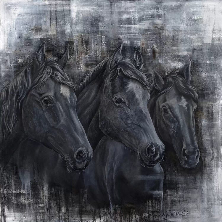 Trine Equine by Angela Bawden wall art