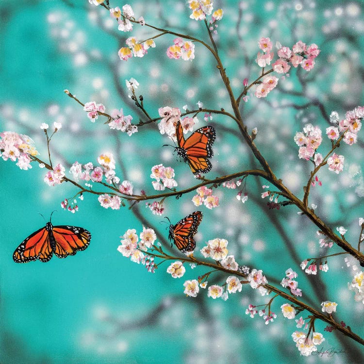 Butterflies And Blossoms