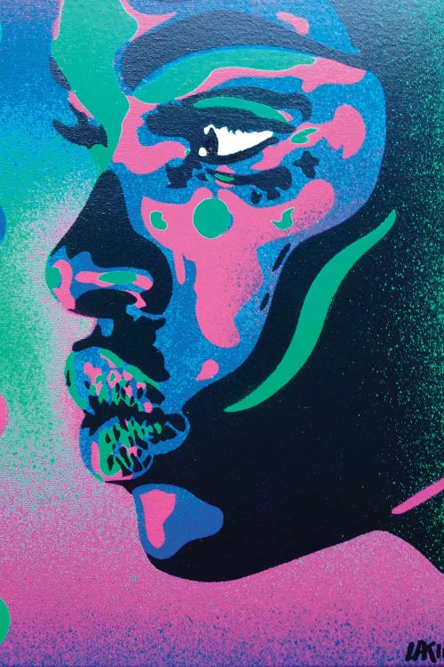 Kiss Series II Spots by Abstract Graffiti wall art