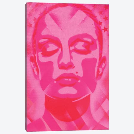 Skin Deep Pinks Canvas Print #ABG216} by Abstract Graffiti Canvas Art Print