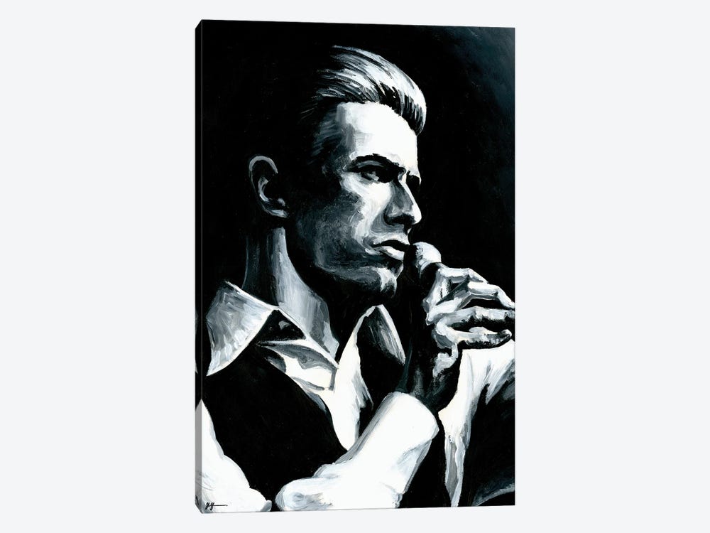 David Bowie by Alex Stutchbury 1-piece Canvas Artwork