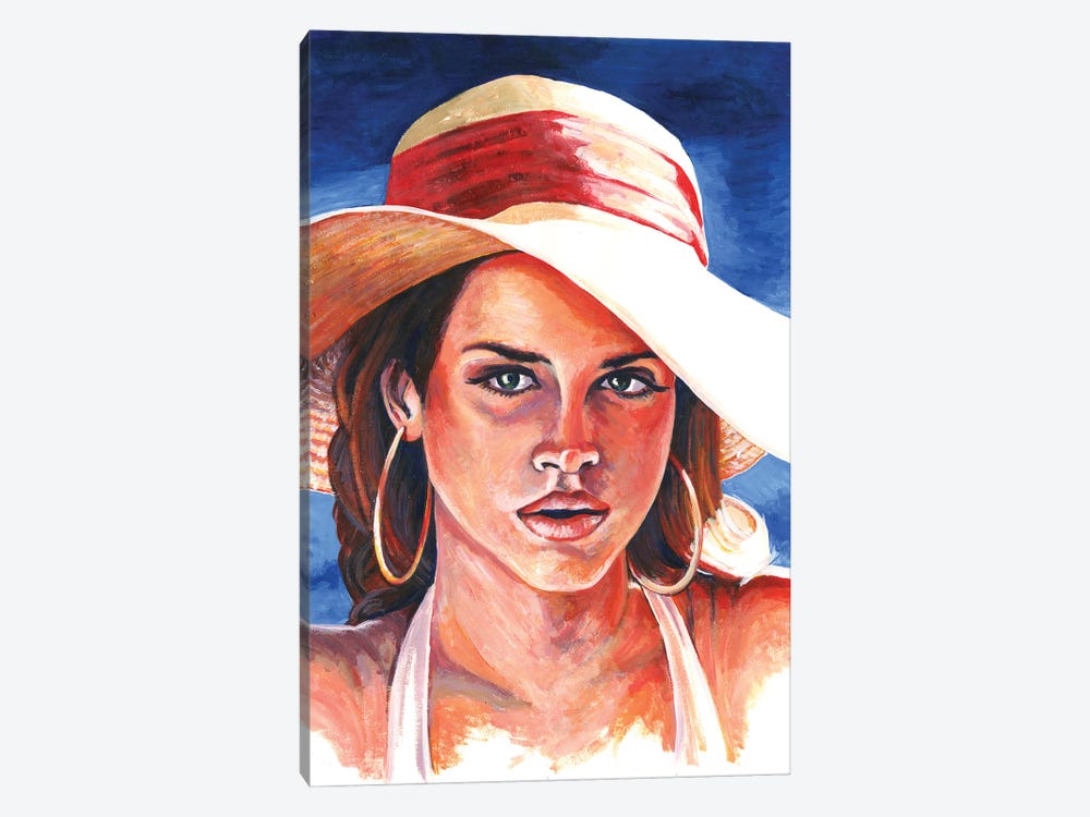 Lana Del Rey by Alex Stutchbury 1-piece Canvas Artwork