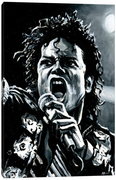 Michael Jackson Canvas Art Print - Alex Stutchbury