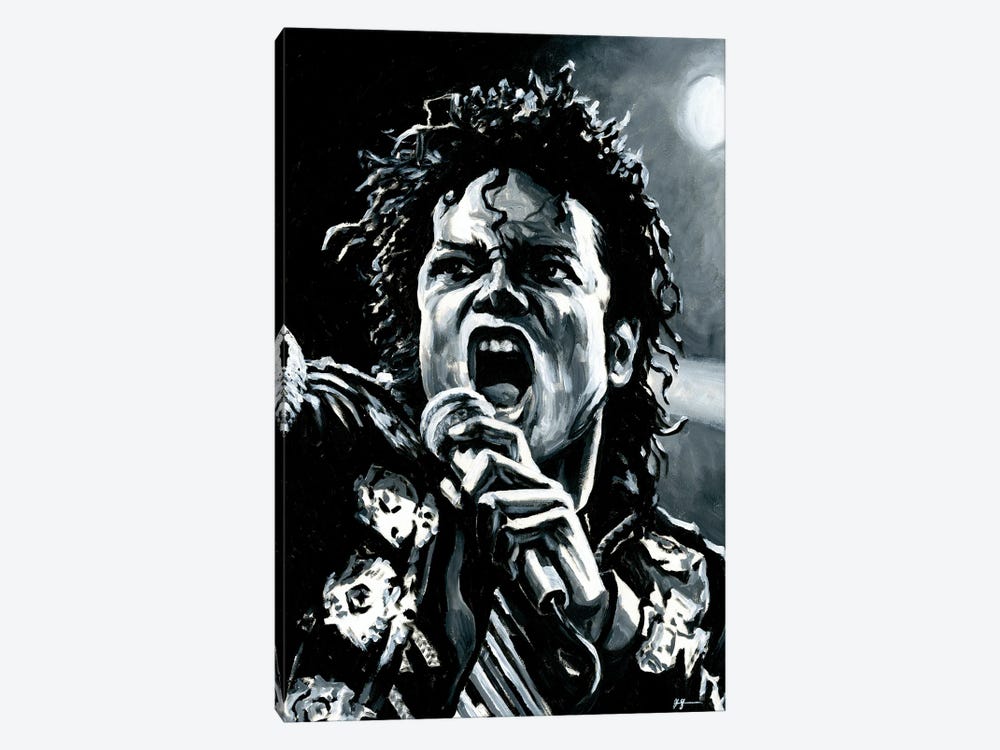 Michael Jackson by Alex Stutchbury 1-piece Canvas Print