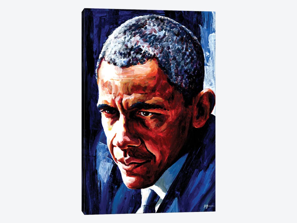 Barack Obama by Alex Stutchbury 1-piece Canvas Artwork