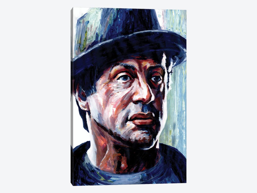 Rocky Balboa by Alex Stutchbury 1-piece Canvas Wall Art