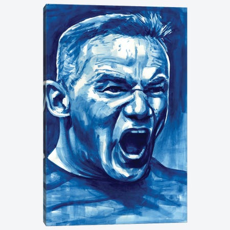 Wayne Rooney Canvas Print #ABH46} by Alex Stutchbury Canvas Print