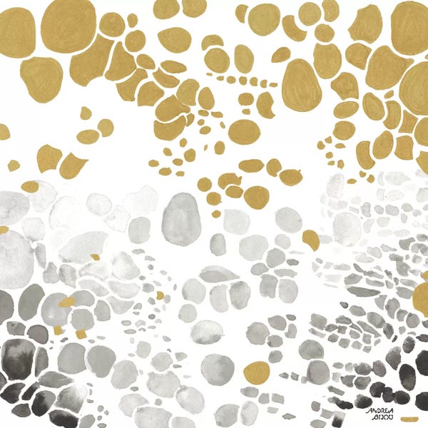 Andrea Bijou: Speckled Trio II by Andrea Bijou