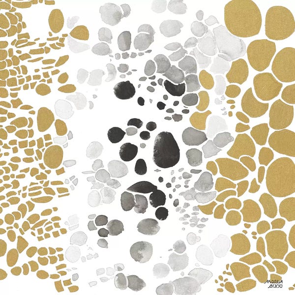 Andrea Bijou: Speckled Trio III by Andrea Bijou