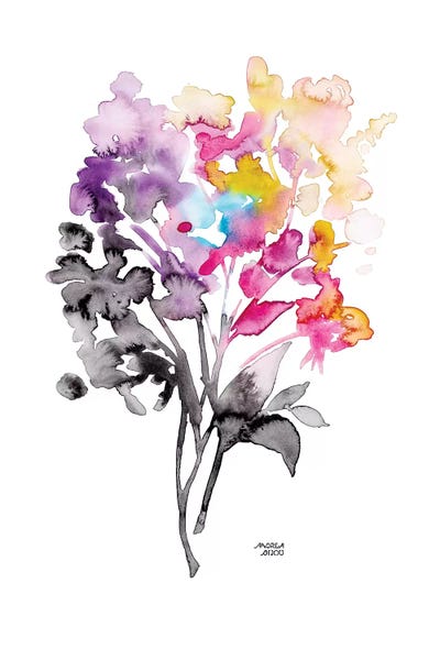 Andrea Bijou: Colorful Bouquet by Andrea Bijou