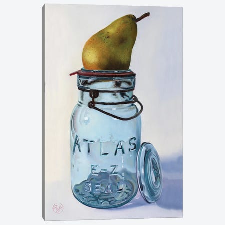 Atlas Pear Canvas Print #ABJ1} by Abra Johnson Canvas Art