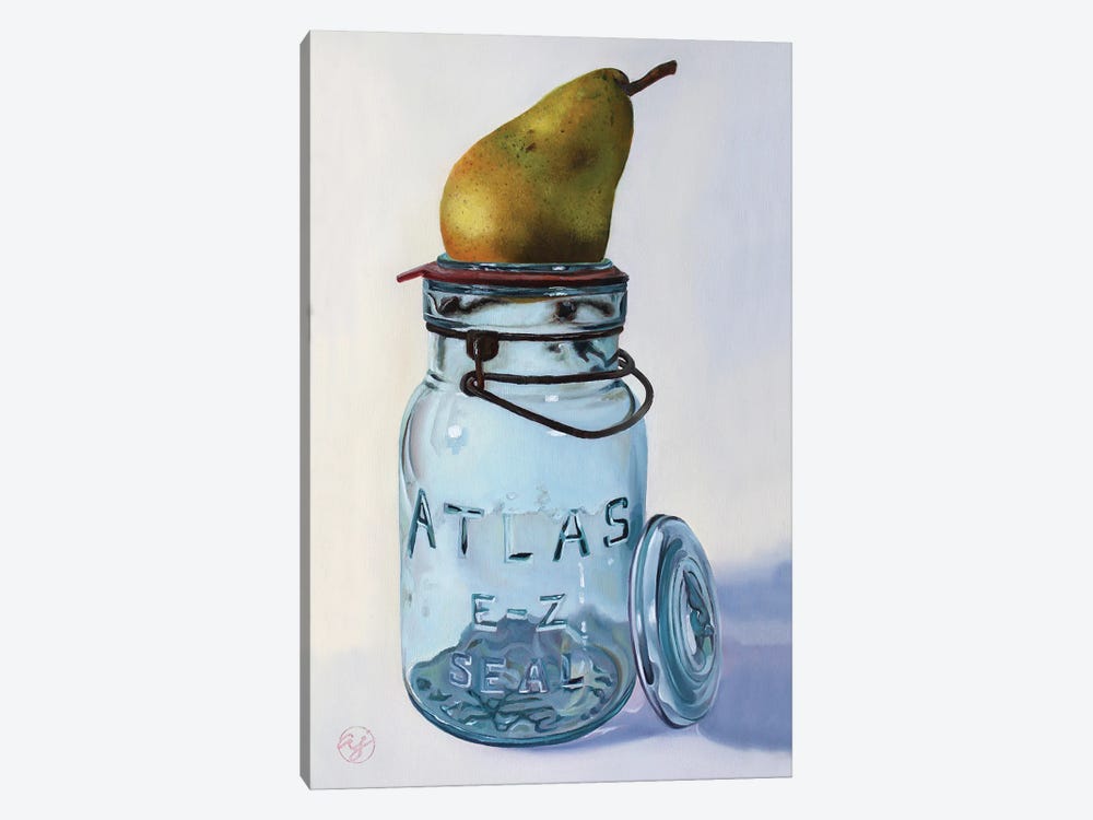 Atlas Pear by Abra Johnson 1-piece Canvas Art Print