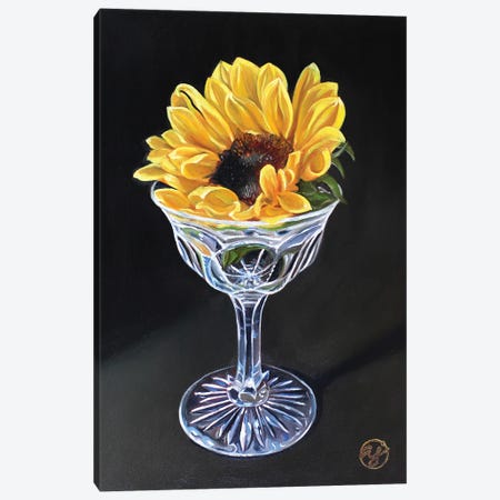 Summer Cocktail Canvas Print #ABJ28} by Abra Johnson Canvas Wall Art