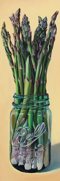Cozy Cottage: Ball Jar Asparagus by Abra Johnson