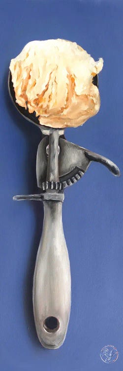 Vanilla Scoop by Abra Johnson wall art