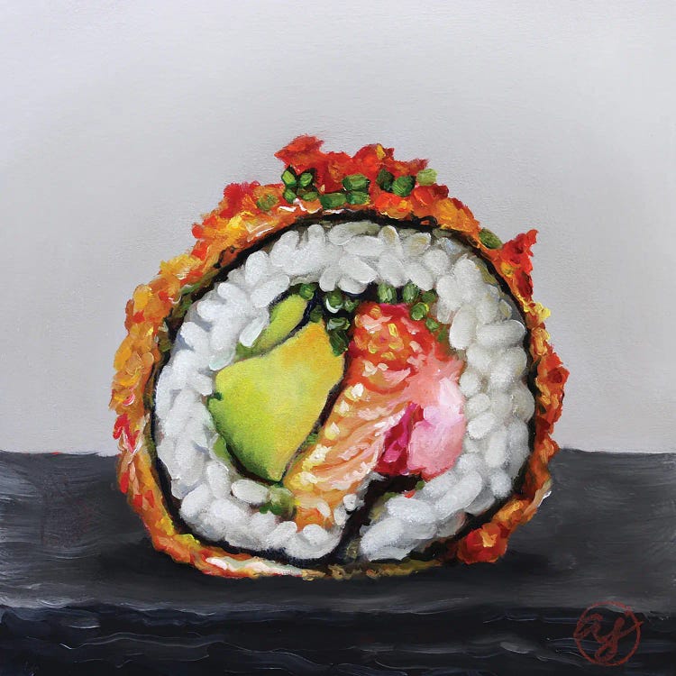 Sushi II by Abra Johnson wall art