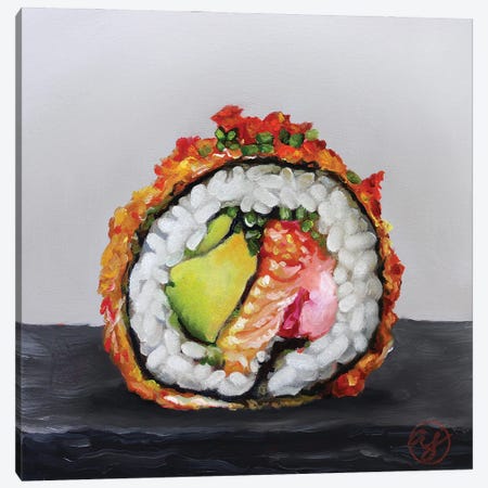 Sushi II Canvas Print #ABJ36} by Abra Johnson Canvas Artwork