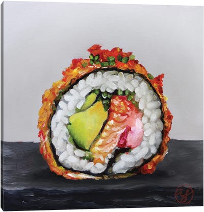 Sushi II Canvas Art Print - Still Lifes for the Modern World