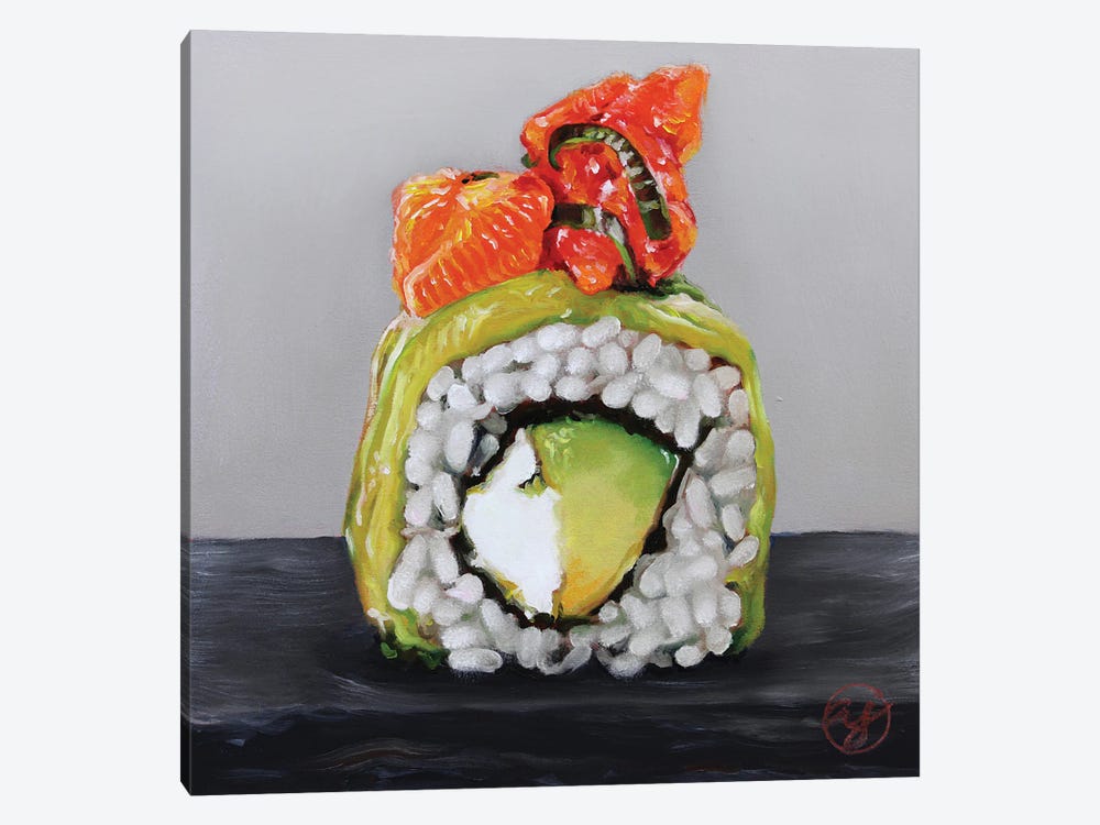 Sushi III by Abra Johnson 1-piece Canvas Artwork