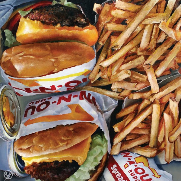 Foodie: Burgers For Two by Abra Johnson