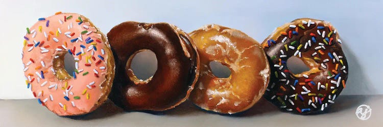 Donutty by Abra Johnson wall art
