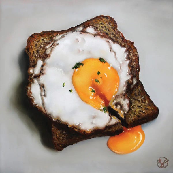 Kitchen: Egg Toast by Abra Johnson