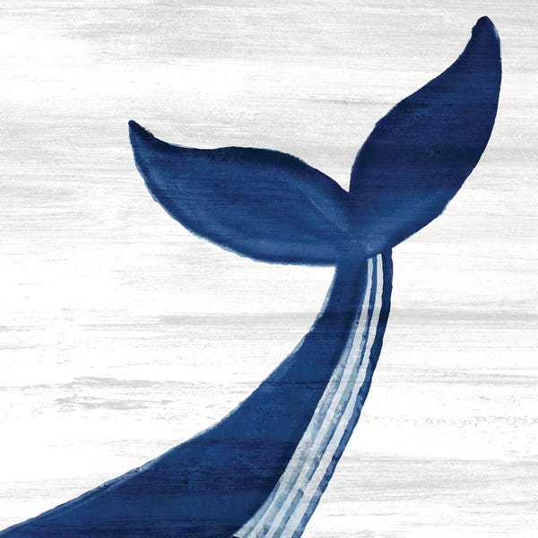 Kids Ocean Life Art: Whale Tails II by Ann Bailey