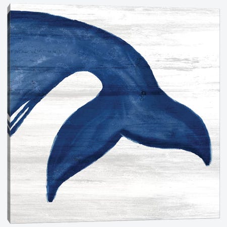 Whale Tails III Canvas Print #ABL30} by Ann Bailey Art Print