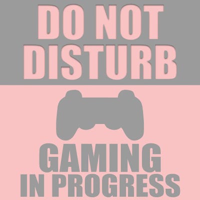 Gamer Girl III by Ann Bailey canvas print