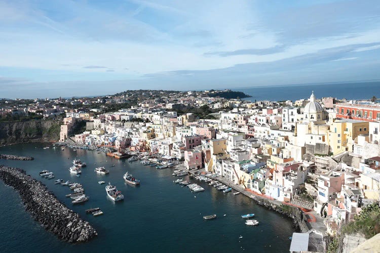 Anita's & Bella's Art: Marina Di Corricella View I - Procida by Anita's & Bella's Art