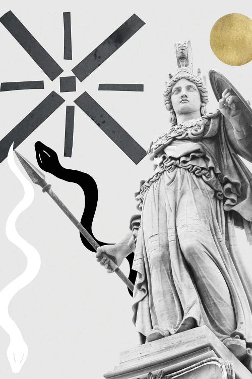 Goddess Athena Finesse I by Anita's & Bella's Art wall art