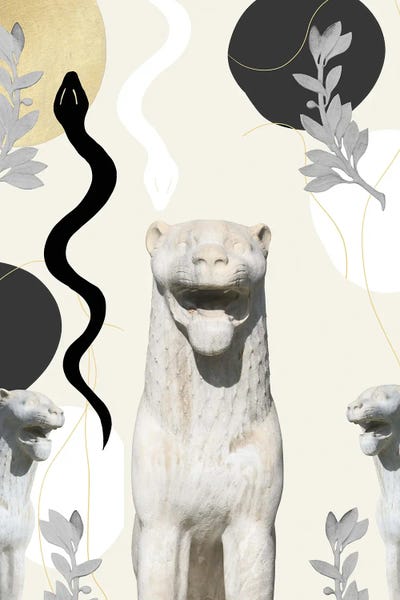 Snakes: Lion Snake Finesse I by Anita's & Bella's Art