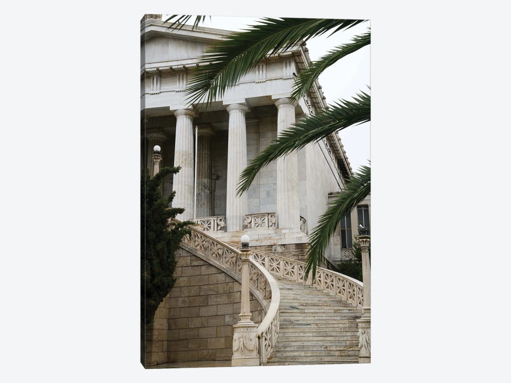 Marble Stairs Athens I by Anita's & Bella's Art 1-piece Canvas Wall Art