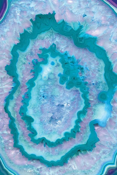 Agates, Geodes & Minerals: Mermaid Princess Agate I by Anita's & Bella's Art