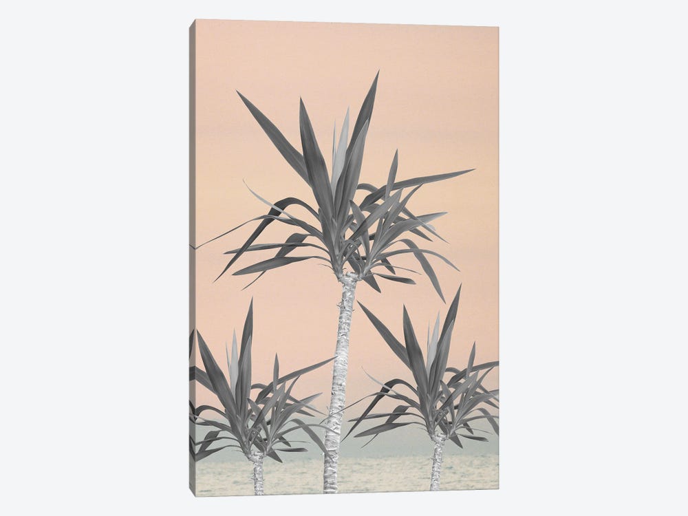 Palm Trees Cali Pastel Summer Vibes I by Anita's & Bella's Art 1-piece Canvas Artwork