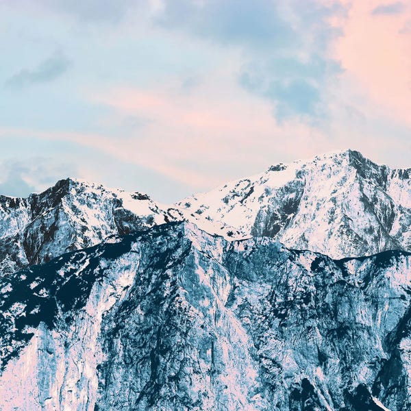 Anita's & Bella's Art: Pastel Mountain Dream I by Anita's & Bella's Art