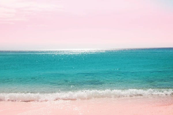 Pastel Ocean Beach Bliss Dream I