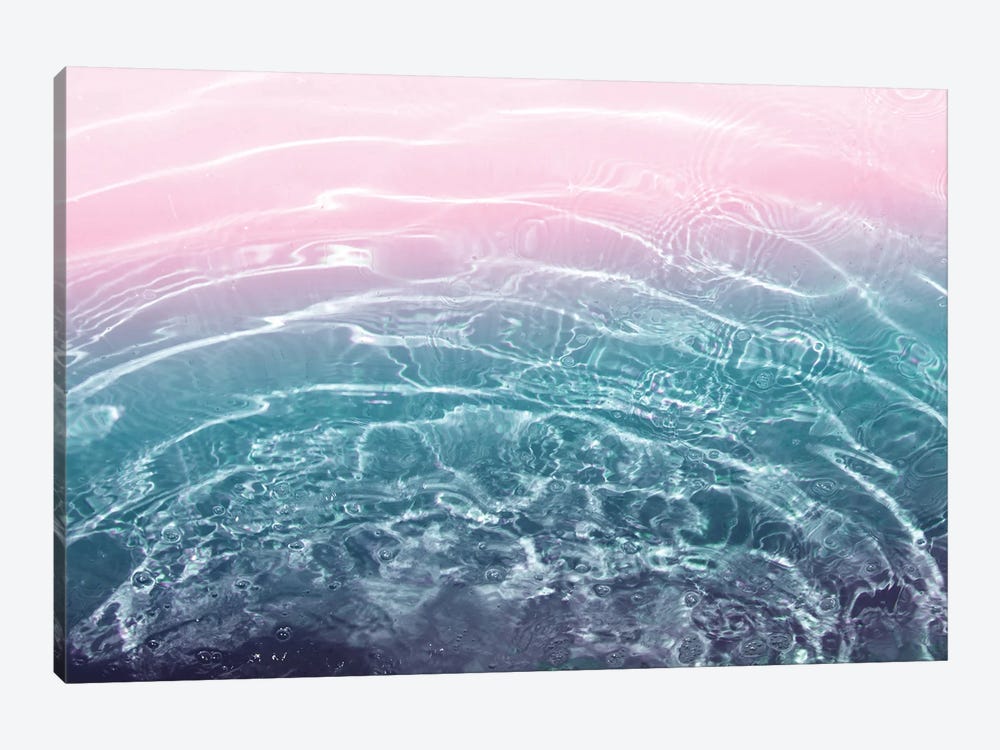 Pink Blue Ocean Dream I by Anita's & Bella's Art 1-piece Canvas Artwork